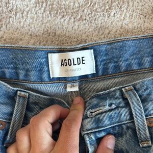 AGOLDE Women's Blue Jeans